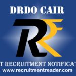 DRDO CAIR Recruitment