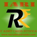 IARI Admit Card