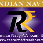 Indian Navy Artificer Apprentices (AA) Exam Syllabus 2022