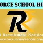 Air Force School Hindan Recuitment