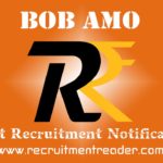 BOB AMO Recruitment