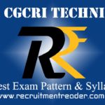 CSIR CGCRI Technician Exam Pattern & Syllabus