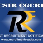 CSIR CGCRI Recruitment