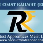 ECoR Apprentices Merit List
