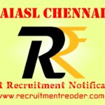 AIASL Chennai Recruitment