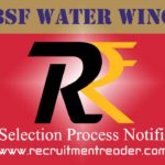 BSF Water Wing Group B & C Selection Process
