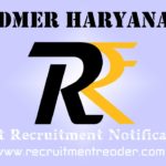DMER Haryana Recruitment