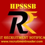 HPSSSB Recruitment