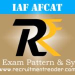 IAF AFCAT 02/2022 Exam Pattern & Syllabus