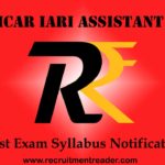 ICAR IARI Assistant Exam Syllabus