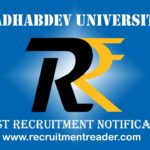 Madhabdev University Recruitment
