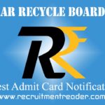 NRB Admit Card