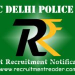 SSC Delhi Police Head Constable Recruitment