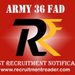 Army 36 FAD Recruitment