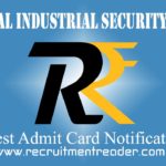 CISF Admit Card