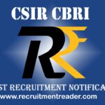 CSIR CBRI Recruitment