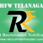 DPHFW Telangana Recruitment