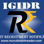 IGIDR Recruitment