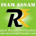 ISAM Assam Results