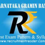 Karnataka Gramin Bank Officer & OA Exam Pattern