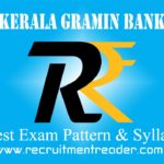 Kerala Gramin Bank Officer & OA Exam Pattern