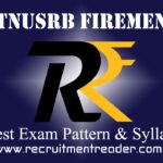 TNUSRB Firemen Exam Pattern & Syllabus