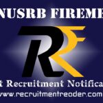 TNUSRB Firemen Recruitment