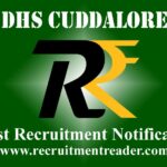 DHS Cuddalore Recruitment