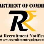 Commerce Department Recruitment