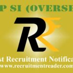 ITBP SI (Overseer) Recruitment