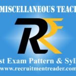 JNV Miscellaneous Teachers Exam Pattern & Syllabus 2022