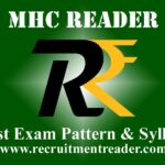 MHC Reader Exam Pattern & Syllabus