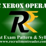 MHC Xerox Operator Exam Pattern & Syllabus