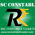 SSC Constable Driver Exam Pattern & Syllabus