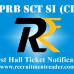 TSLPRB SCT SI (Civil) Hall Ticket 2022