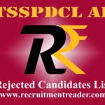 TSSPDCL AE Rejected Candidates List 2022