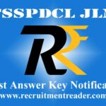 TSSPDCL JLM Answer Key 2022