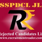 TSSPDCL JLM Rejected Candidates List 2022