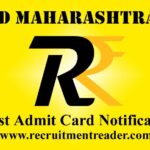 WRD Maharashtra JE Admit Card 2022