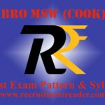 BRO MSW (Cook) Exam Syllabus