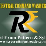 HQ Central Command Washerman Exam Pattern