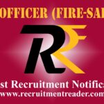 PNB Officer (Fire-Safety) Recruitment