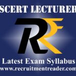 SCERT Lecturer Exam Syllabus