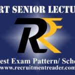 SCERT Senior Lecturer Exam Pattern