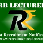 TRB Lecturers Recruitment