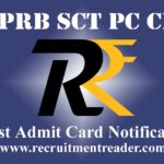 TSLPRB SCT PC Civil Hall Ticket