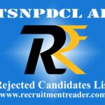 TSNPDCL AE Rejected Candidates List
