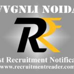 VVGNLI Noida Recruitment