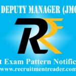 Deputy Manager (MMGS-I) Exam Pattern