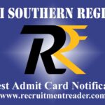 AAI Southern Region Admit Card